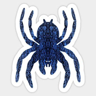 Cross Hatching Tarantula V19 Sticker